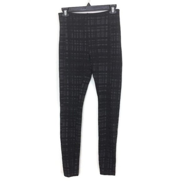 LYSSE Women's Natalie Charcoal Check Ponte Legging Shape-Wear Pants Gray/Black-S - Picture 6 of 8